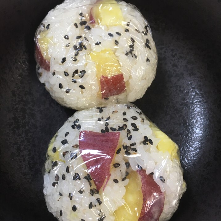 さつま芋ごはん♪おにぎりにも!